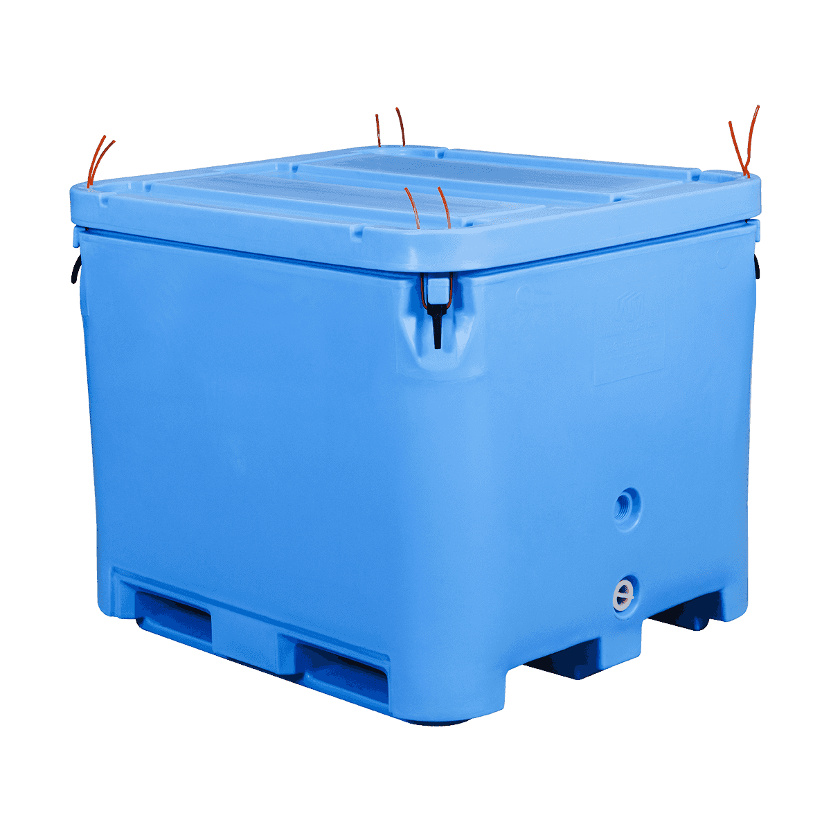 AF-800L Seafood Industrial Uso Recipientes de plástico